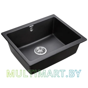 Кухонная мойка Paulmark Gera PM205546-BL (черный) картинка 2